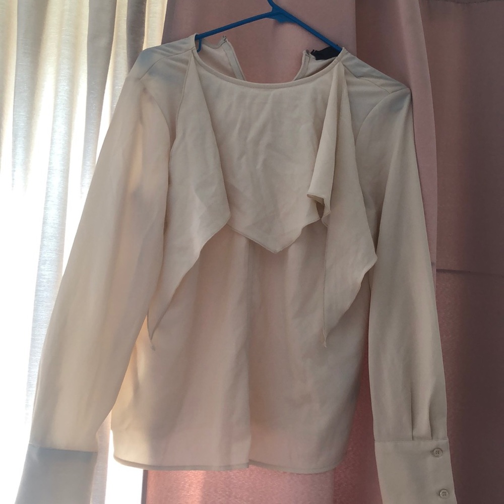 Long sleeve formal blouse